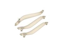 CMJAHU Juego de 3 piezas de cubierta de manija de puerta interior de pasajero for BMW X5, X6, F15, F16, 2014, 2015, 2016, 2017, 2018, LHD, RHD.(Oyster)