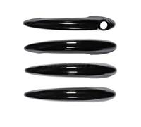 CMJAHU Juego de 4 cubiertas protectoras for manijas de puertas de coche, color negro brillante, for MINI R60 COUNTRYMAN Cooper S 2011-2016
