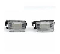 CMJAHU Luces LED for matrícula de coche, compatibles con Nissan Tiida, Livina, Versa, Infiniti Skyline V36, G35, G37, 350Z, 2 unidades