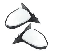 CMJAHU Luz de punto ciego blanca con enchufe doble, compatible con VW Teramont Atlas 2018 2019-2021, versión estadounidense, accesorios for coche, conjunto de espejo retrovisor de 8 pines.(1 pair)
