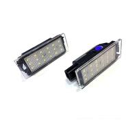 CMJAHU Luz LED de matrícula Canbus intermitente for Renault Megane 3, Clio, Laguna 2, Megane 3, Twingo, Master Vel Satis.(Pair)