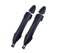 CMJAHU Manija de puerta exterior cromada for Kia Picanto Morning 2011, 2012, 2013, 2014, 2015 y 2016, delantera, trasera, izquierda y derecha, for conductor, 1, 2 o 4 piezas.(Black Rear LH RH)