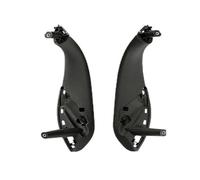 CMJAHU Manija de puerta interior compatible con BMW F30, F80, F31, F32 y F34, for BMW Serie 3 y 4, tirador de puerta interior de coche, dos piezas.(Front Black 2pcs)