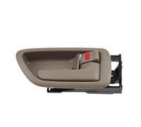 CMJAHU Manija de puerta interior for Toyota Sequoia, Tundra, Avalon, delantera o trasera, izquierda, izquierda o derecha, derecha, beige, gris, cromada, 1/2/4 piezas(Beige,1 Pcs R)
