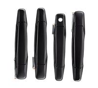 CMJAHU Manija exterior de puerta de coche, compatible con Chevrolet Silverado, Suburban, Avalanche, Tahoe, GMC Sierra, Yukon y Cadillac Escalade (2007-2014), 4 unidades.