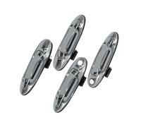 CMJAHU Manijas de puerta exterior delanteras y traseras, izquierda y derecha, compatibles con Land Cruiser LC100 y Lexus LX470 (años 98-07) (plata) #653U