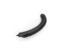 CMJAHU Manijas de puerta interiores for BMW E53, panel embellecedor, cubierta delantera izquierda y derecha, piezas de repuesto for BMW Serie X5 1999-2006(Black Left)