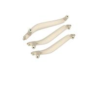 CMJAHU Manijas interiores de puerta for BMW F15, F16, F85 y F86, serie X5 y X6, 3 piezas, 1 juego, panel de tirador interior.(RHD Oyster)