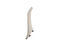 CMJAHU Reemplazo del conjunto de manija de cuero for puerta interior del pasajero izquierdo y derecho de BMW Serie 5 F10 F11 F18 520 523 525 530 51417225852(Left Oyster)