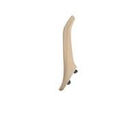 CMJAHU Reemplazo del conjunto de manija de puerta interior de cuero for BMW Serie 5 F10 F11 F18 520i 523i 525i 51417225852(Left Beige)