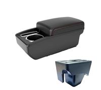 CMJAHU Reposabrazos compatible con V-w TERA TERA 2025, compartimento central for coche, modificación Interior, caja de Almacenamiento funcional USB, accesorios for coche(A3 white line NO USB)
