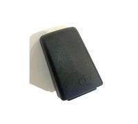 CMJAHU Tapa de manija de puerta delantera izquierda, color negro y gris, compatible con Land Rover Freelander 2, Discovery 4, Discovery 3, LR2, LR3, CXJ500060, CXJ500050.(With keyhole BK)
