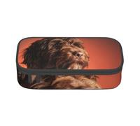 CMJSGG Adorable Perro cacatúa, Estuche para lápices, Estuche para lápices Estuche para lápices de Gran Capacidad Estuche para cosméticos