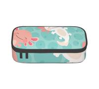 CMJSGG Ajolote Lindo bebé Kawaii, Estuche para lápices, Estuche para lápices Estuche para lápices de Gran Capacidad Estuche para cosméticos