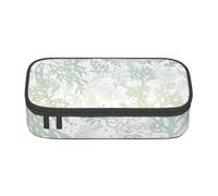 CMJSGG Alga Verde mar Azul, Estuche para lápices, Estuche para lápices Estuche para lápices de Gran Capacidad Estuche para cosméticos