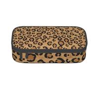 CMJSGG Animal Leopardo Salvaje Estampado, Estuche para lápices, Estuche para lápices Estuche para lápices de Gran Capacidad Estuche para cosméticos