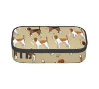 CMJSGG Animal Mascota Beagle Inteligente Lindo de Dibujos Animados, Estuche para lápices, Estuche para lápices Estuche para lápices de Gran Capacidad Estuche para cosméticos