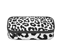 CMJSGG Animales con Estampado de Leopardo Las Artes, Estuche para lápices, Estuche para lápices Estuche para lápices de Gran Capacidad Estuche para cosméticos