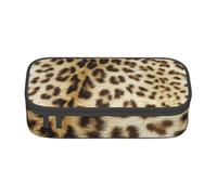 CMJSGG Animales de Piel de Leopardo, Estuche para lápices, Estuche para lápices Estuche para lápices de Gran Capacidad Estuche para cosméticos