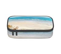 CMJSGG Arena de Conchas Marinas, Estuche para lápices, Estuche para lápices Estuche para lápices de Gran Capacidad Estuche para cosméticos