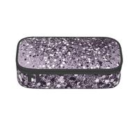 CMJSGG Arte de decoración Brillante con Purpurina de Dama de Lavanda Brillante, Estuche para lápices, Estuche para lápices Estuche para lápices de Gran Capacidad Estuche para cosméticos