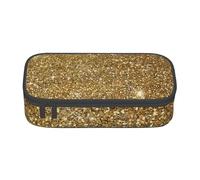 CMJSGG Brillo Dorado Brillo Reluciente Brillante, Estuche para lápices, Estuche para lápices Estuche para lápices de Gran Capacidad Estuche para cosméticos