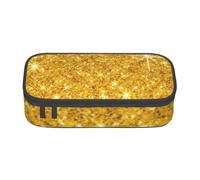 CMJSGG Brillo Dorado, Estuche para lápices, Estuche para lápices Estuche para lápices de Gran Capacidad Estuche para cosméticos