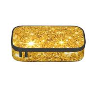CMJSGG Brillo Dorado, Estuche para lápices, Estuche para lápices Estuche para lápices de Gran Capacidad Estuche para cosméticos