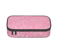 CMJSGG Brillo Rosa Brillante, Estuche para lápices, Estuche para lápices Estuche para lápices de Gran Capacidad Estuche para cosméticos