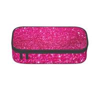 CMJSGG Brillo Rosa, Estuche para lápices, Estuche para lápices Estuche para lápices de Gran Capacidad Estuche para cosméticos