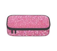 CMJSGG Brillo Rosa, Estuche para lápices, Estuche para lápices Estuche para lápices de Gran Capacidad Estuche para cosméticos