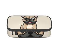 CMJSGG Bulldog francés, Estuche para lápices, Estuche para lápices Estuche para lápices de Gran Capacidad Estuche para cosméticos