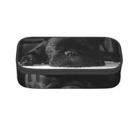 CMJSGG Bulldog francés, Estuche para lápices, Estuche para lápices Estuche para lápices de Gran Capacidad Estuche para cosméticos