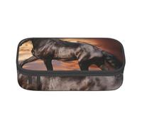 CMJSGG Caballo Corriendo en la Pradera, Estuche para lápices, Estuche para lápices Estuche para lápices de Gran Capacidad Estuche para cosméticos