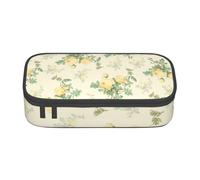 CMJSGG Decoración Shabby Chic Floral, Estuche para lápices, Estuche para lápices Estuche para lápices de Gran Capacidad Estuche para cosméticos