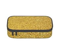 CMJSGG Destellos de Oro, Estuche para lápices, Estuche para lápices Estuche para lápices de Gran Capacidad Estuche para cosméticos