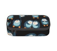 CMJSGG Dibujos Animados de pingüinos Estampados, Estuche para lápices, Estuche para lápices Estuche para lápices de Gran Capacidad Estuche para cosméticos
