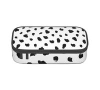 CMJSGG Estampado Animal dálmata pictórico, Estuche para lápices, Estuche para lápices Estuche para lápices de Gran Capacidad Estuche para cosméticos