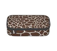 CMJSGG Estampado Animal Jirafa, Estuche para lápices, Estuche para lápices Estuche para lápices de Gran Capacidad Estuche para cosméticos