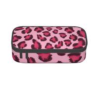 CMJSGG Estampado de Cebra Rosa, Estuche para lápices, Estuche para lápices Estuche para lápices de Gran Capacidad Estuche para cosméticos