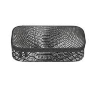 CMJSGG Estampado Piel De Serpiente Gris, Estuche para lápices, Estuche para lápices Estuche para lápices de Gran Capacidad Estuche para cosméticos