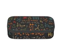 CMJSGG Experimento Educativo de Ecuaciones de química, Estuche para lápices, Estuche para lápices Estuche para lápices de Gran Capacidad Estuche para cosméticos