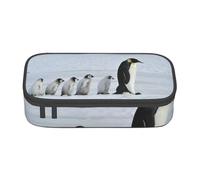 CMJSGG Familia de pingüinos, Estuche para lápices, Estuche para lápices Estuche para lápices de Gran Capacidad Estuche para cosméticos