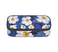 CMJSGG Flor de Acuarela, Estuche para lápices, Estuche para lápices Estuche para lápices de Gran Capacidad Estuche para cosméticos