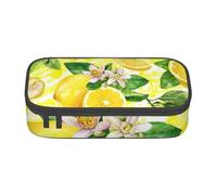CMJSGG Flor de Limon, Estuche para lápices, Estuche para lápices Estuche para lápices de Gran Capacidad Estuche para cosméticos