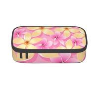 CMJSGG Flores Tropicales Rosadas y Naranjas, Estuche para lápices, Estuche para lápices Estuche para lápices de Gran Capacidad Estuche para cosméticos