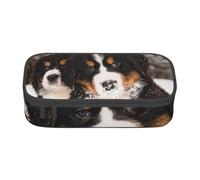 CMJSGG Genial Perro de montaña de Berna, Estuche para lápices, Estuche para lápices Estuche para lápices de Gran Capacidad Estuche para cosméticos