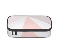CMJSGG Geométrico De Oro Rosa, Estuche para lápices, Estuche para lápices Estuche para lápices de Gran Capacidad Estuche para cosméticos