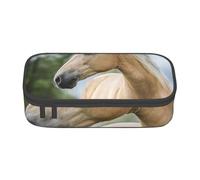 CMJSGG Hermosa Lavanda De Caballo Palomino, Estuche para lápices, Estuche para lápices Estuche para lápices de Gran Capacidad Estuche para cosméticos