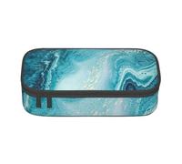 CMJSGG Hermoso océano Azul, Estuche para lápices, Estuche para lápices Estuche para lápices de Gran Capacidad Estuche para cosméticos